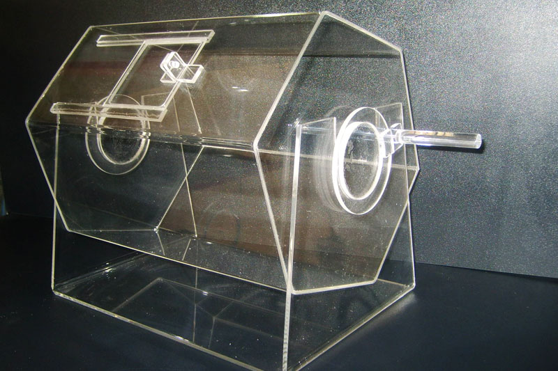 Exhibidor de acilico cristal