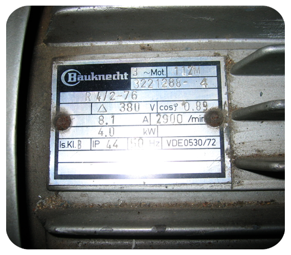 Placas de características